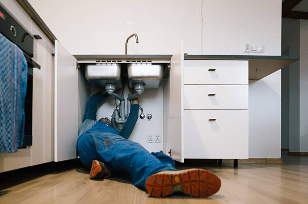 Professional Plumbing technician working in Highspire, PA